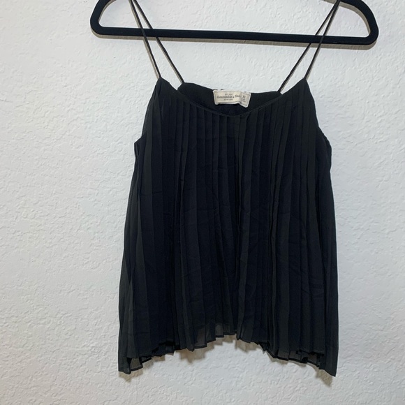 Abercrombie & Fitch Tops - Abercrombie and Fitch Flowy Pleaded Tank Top